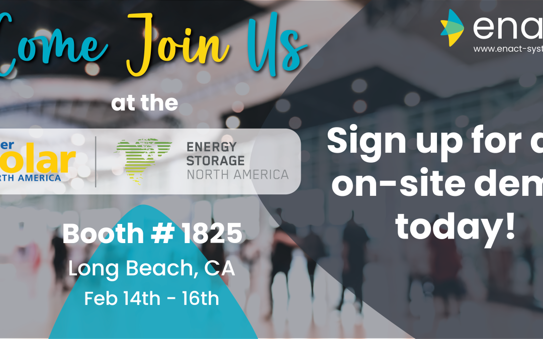 Catch Enact Systems at Intersolar North America