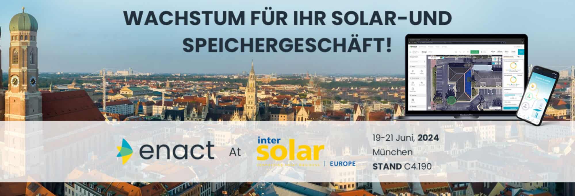 Enact Solar tritt der Deutschen Gesellschaft für Solarenergie (DGS e.V.) bei: Ein neues Kapitel in Enacts Deutschland-Solarreise