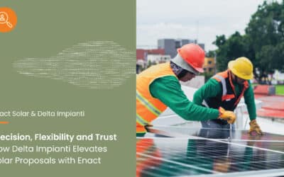 Precision, Flexibility and Trust How Delta Impianti Elevates Solar Proposals with Enact