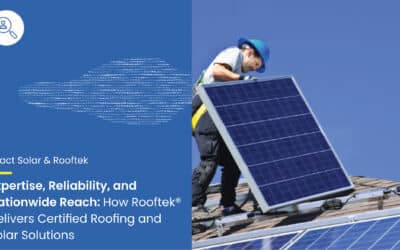 Expertise, Reliability, and Nationwide Reach: How Rooftek® Delivers Certified Roofing and Solar Solutions